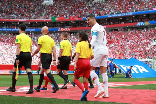 Футбол. ЧМ-2018. Матч Португалия - Марокко