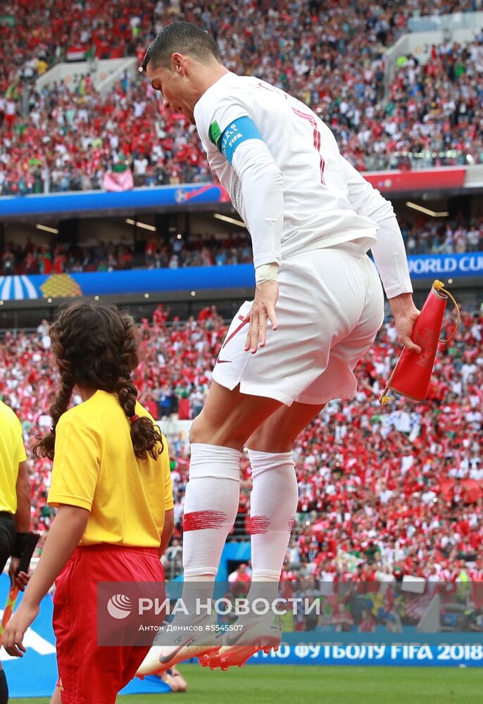 Футбол. ЧМ-2018. Матч Португалия - Марокко