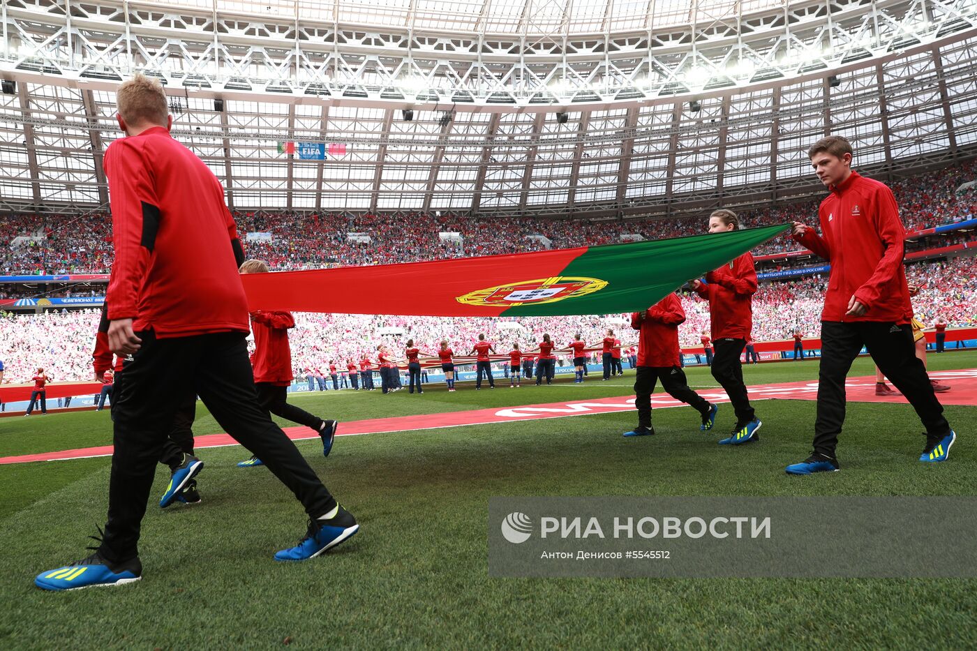 Футбол. ЧМ-2018. Матч Португалия - Марокко