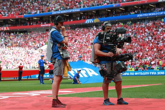 Футбол. ЧМ-2018. Матч Португалия - Марокко