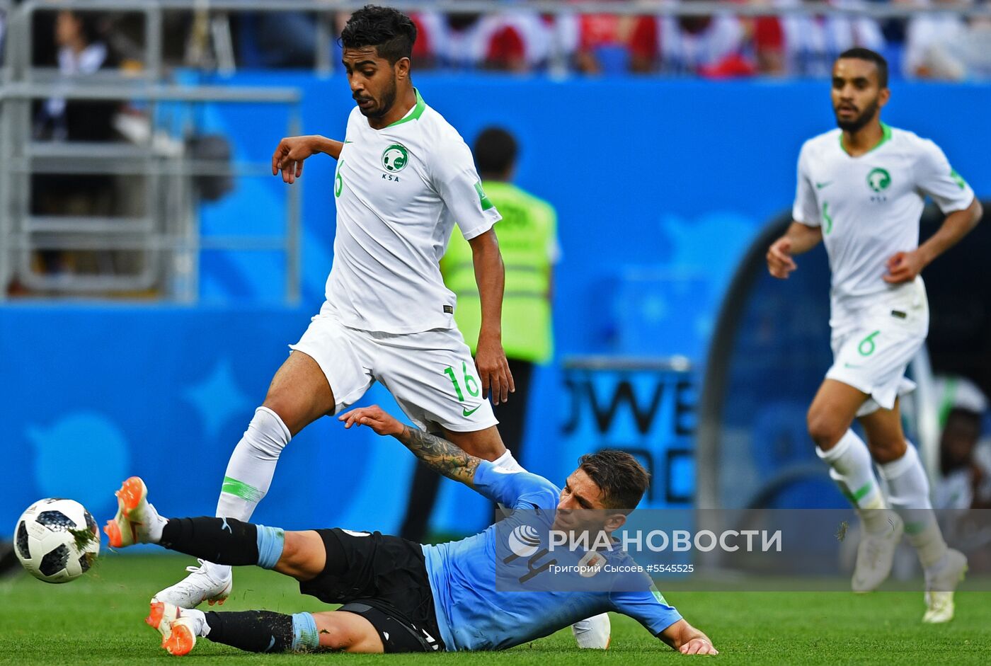 Футбол. ЧМ-2018. Матч Уругвай - Саудовская Аравия