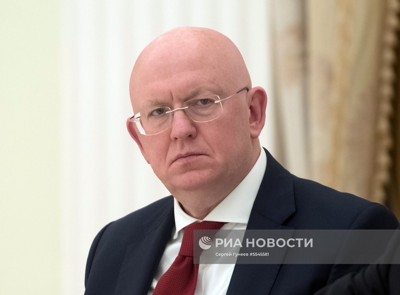 Президент РФ В. Путин встретился с генеральным секретарем ООН А. Гутеррешем