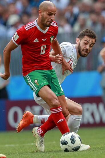 Футбол. ЧМ-2018. Матч Португалия - Марокко