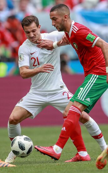 Футбол. ЧМ-2018. Матч Португалия - Марокко