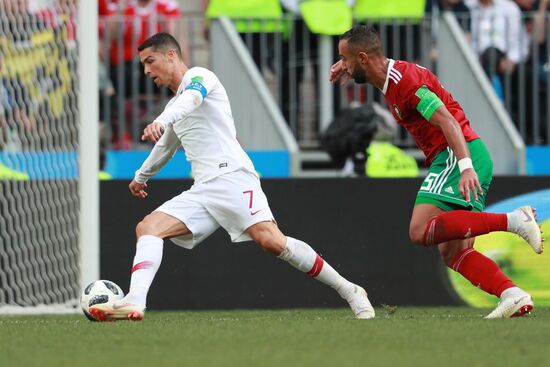 Футбол. ЧМ-2018. Матч Португалия - Марокко