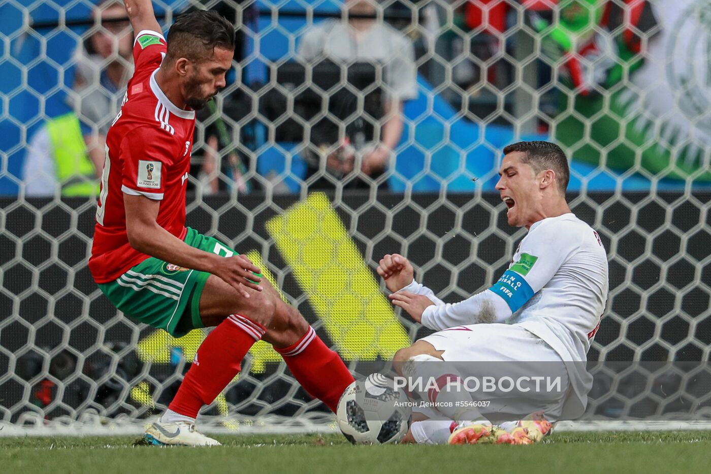 Футбол. ЧМ-2018. Матч Португалия - Марокко