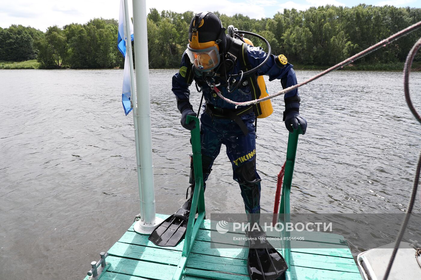 Работа патрульных Московской городской поисково-спасательной службы