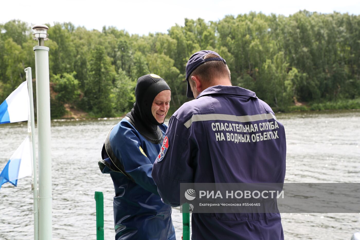 Работа патрульных Московской городской поисково-спасательной службы