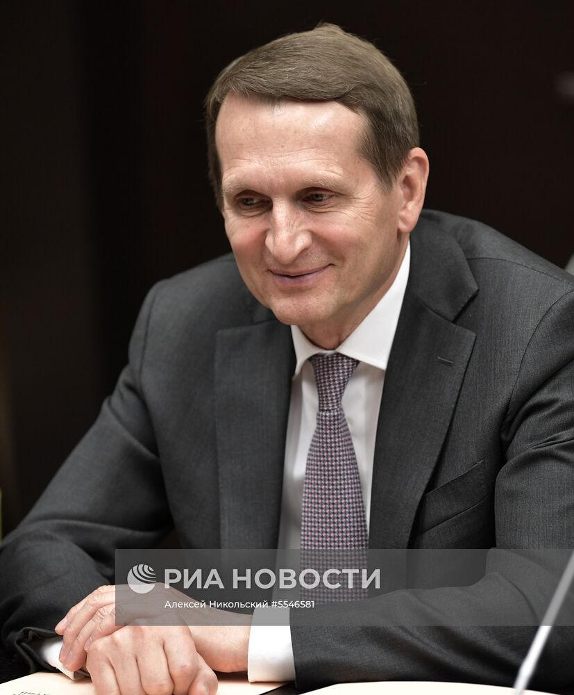 Президент РФ В. Путин провел заседание Совбеза РФ