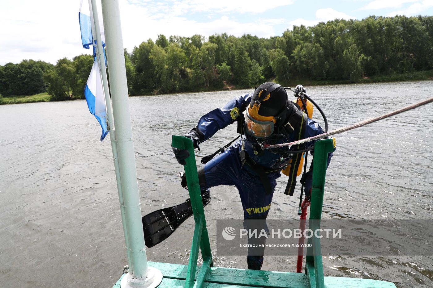 Работа патрульных Московской городской поисково-спасательной службы