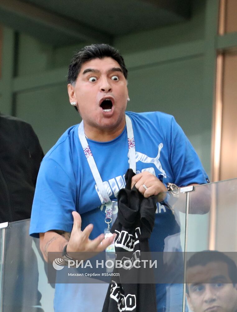 Футбол. ЧМ-2018. Матч Аргентина - Хорватия