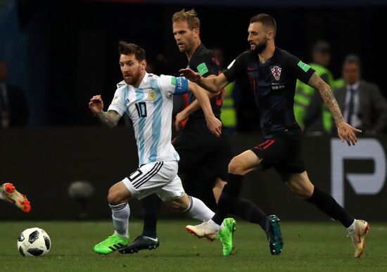 Футбол. ЧМ-2018. Матч Аргентина - Хорватия