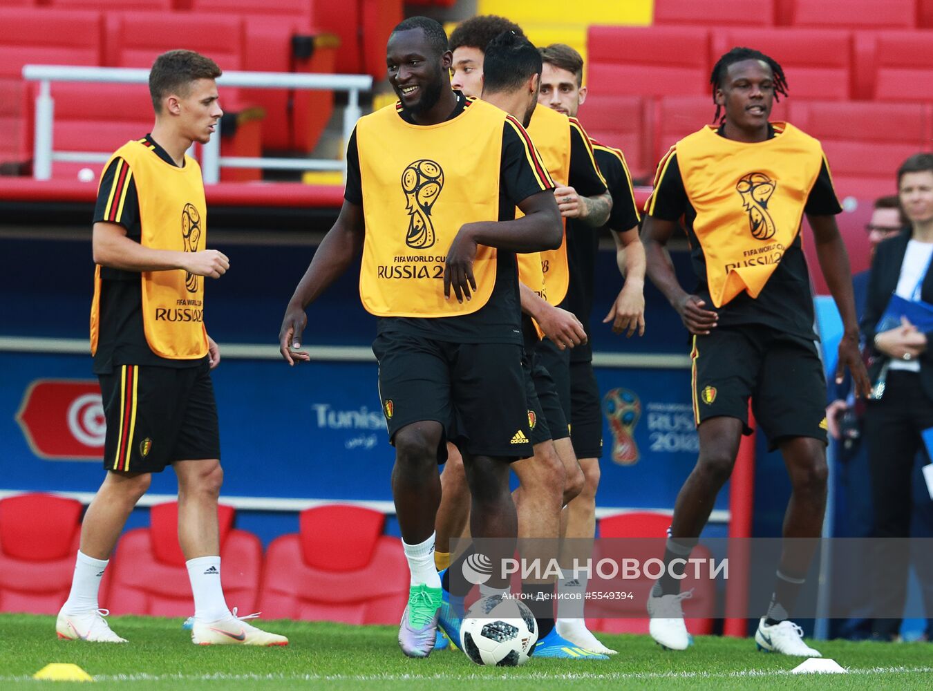 Футбол. ЧМ-2018. Тренировка сборной Бельгии