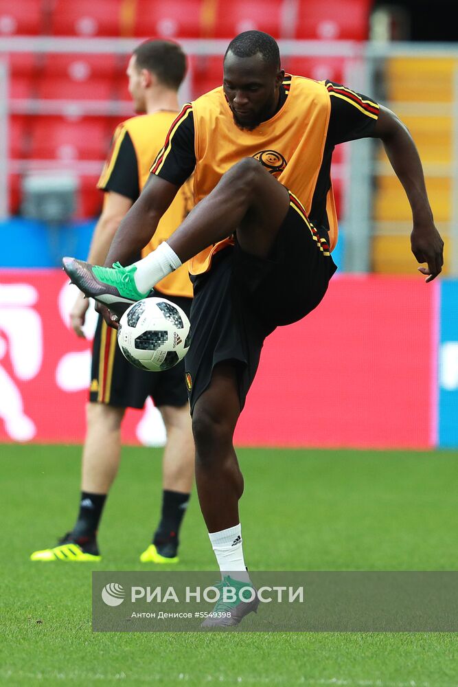 Футбол. ЧМ-2018. Тренировка сборной Бельгии