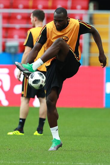 Футбол. ЧМ-2018. Тренировка сборной Бельгии