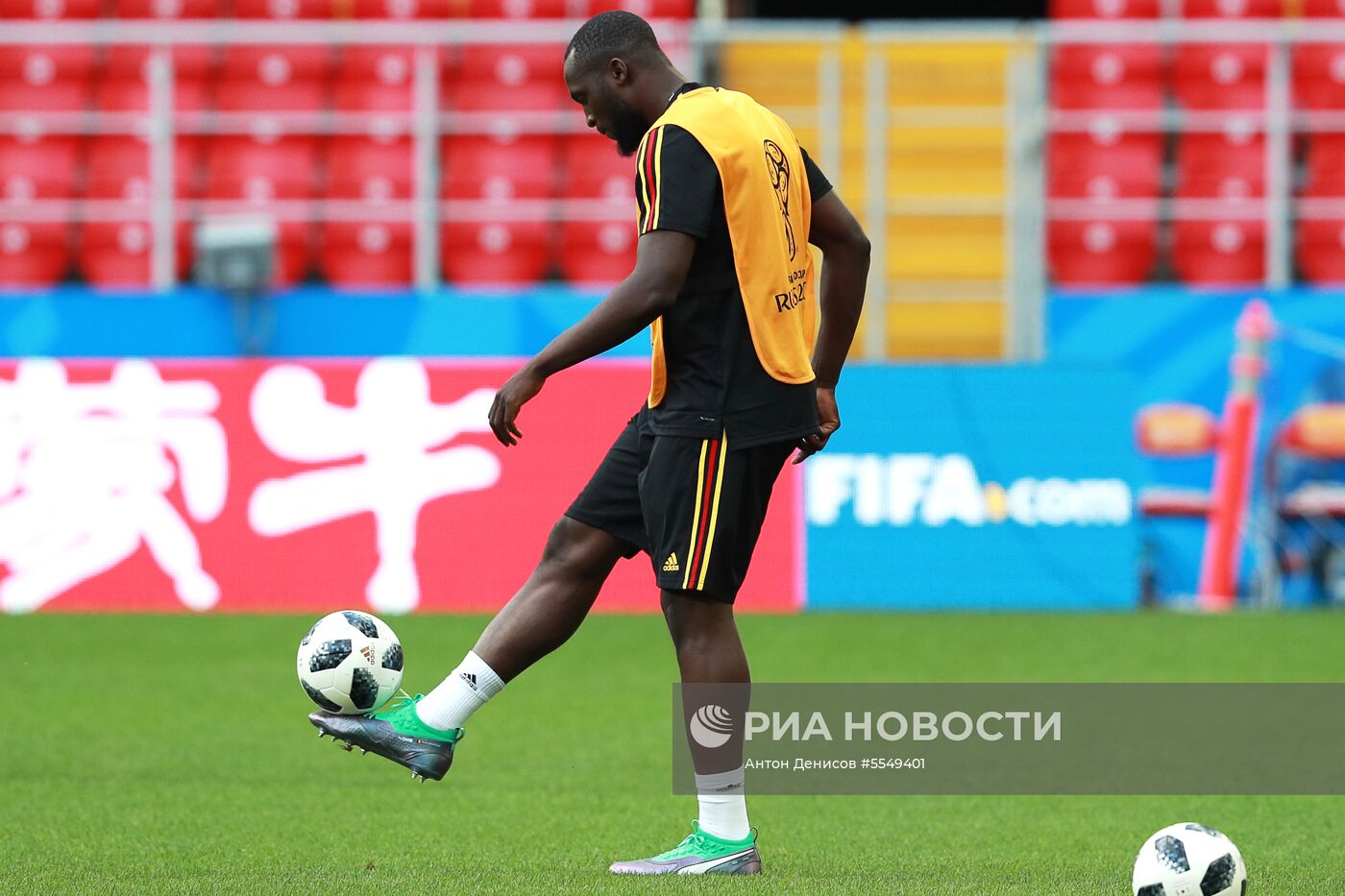 Футбол. ЧМ-2018. Тренировка сборной Бельгии