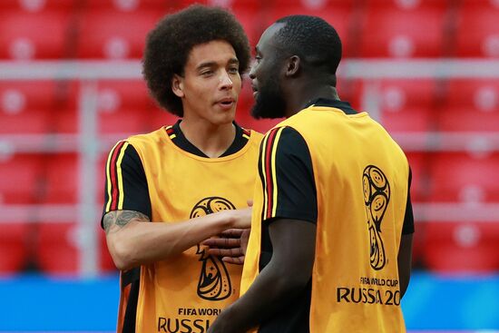 Футбол. ЧМ-2018. Тренировка сборной Бельгии