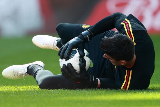 Футбол. ЧМ-2018. Тренировка сборной Бельгии