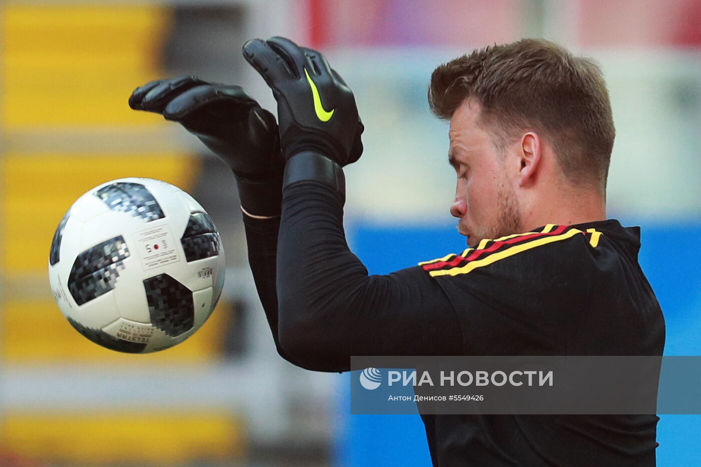 Футбол. ЧМ-2018. Тренировка сборной Бельгии