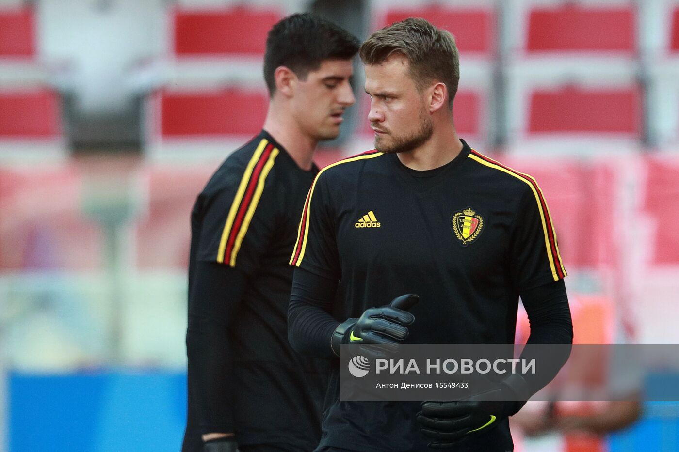 Футбол. ЧМ-2018. Тренировка сборной Бельгии