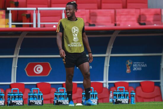 Футбол. ЧМ-2018. Тренировка сборной Бельгии