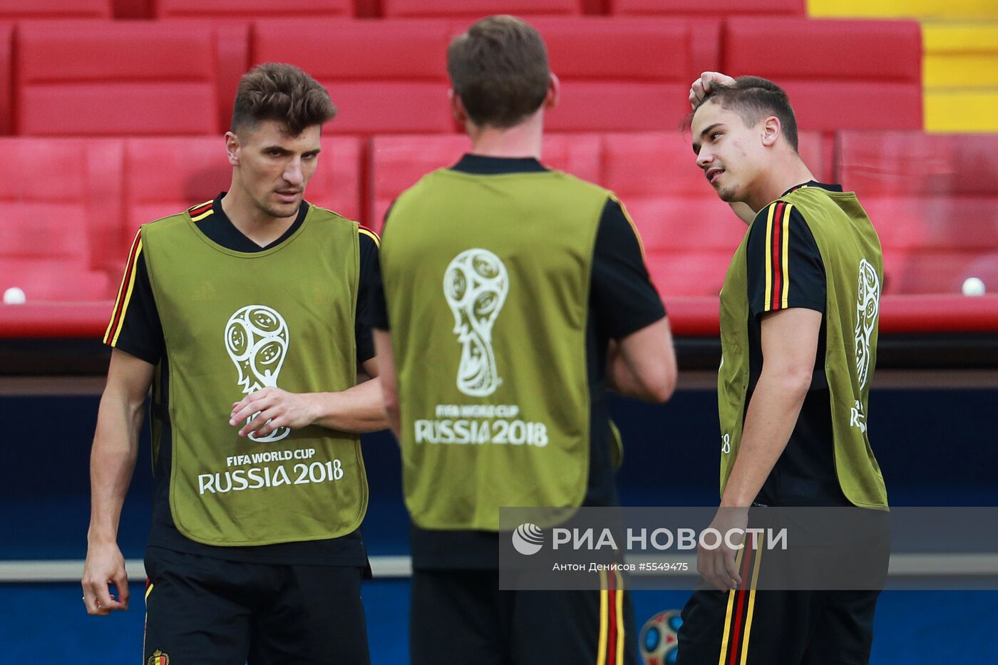 Футбол. ЧМ-2018. Тренировка сборной Бельгии