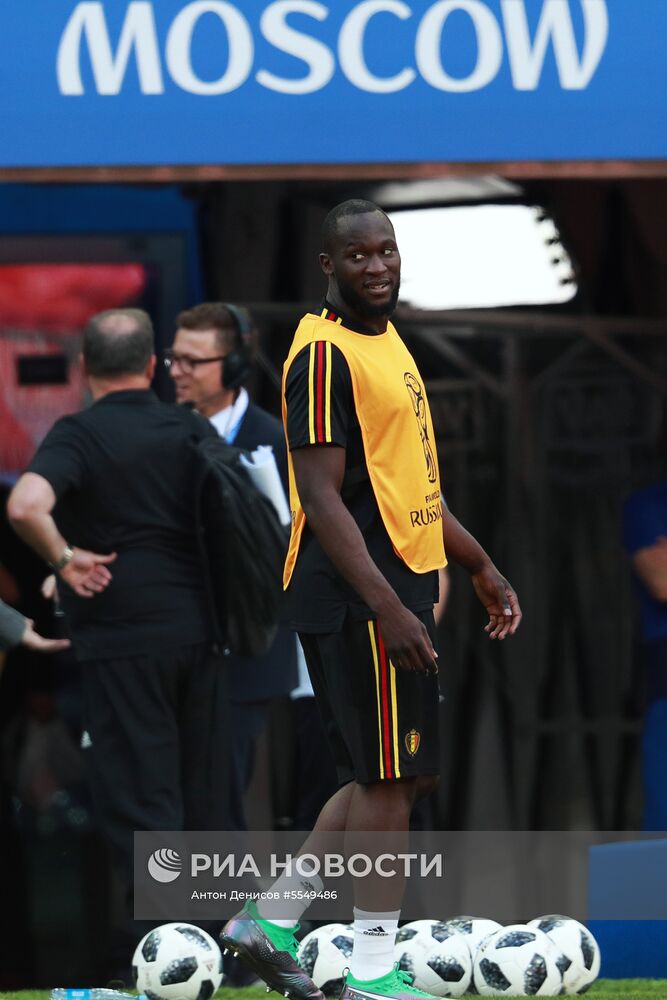 Футбол. ЧМ-2018. Тренировка сборной Бельгии