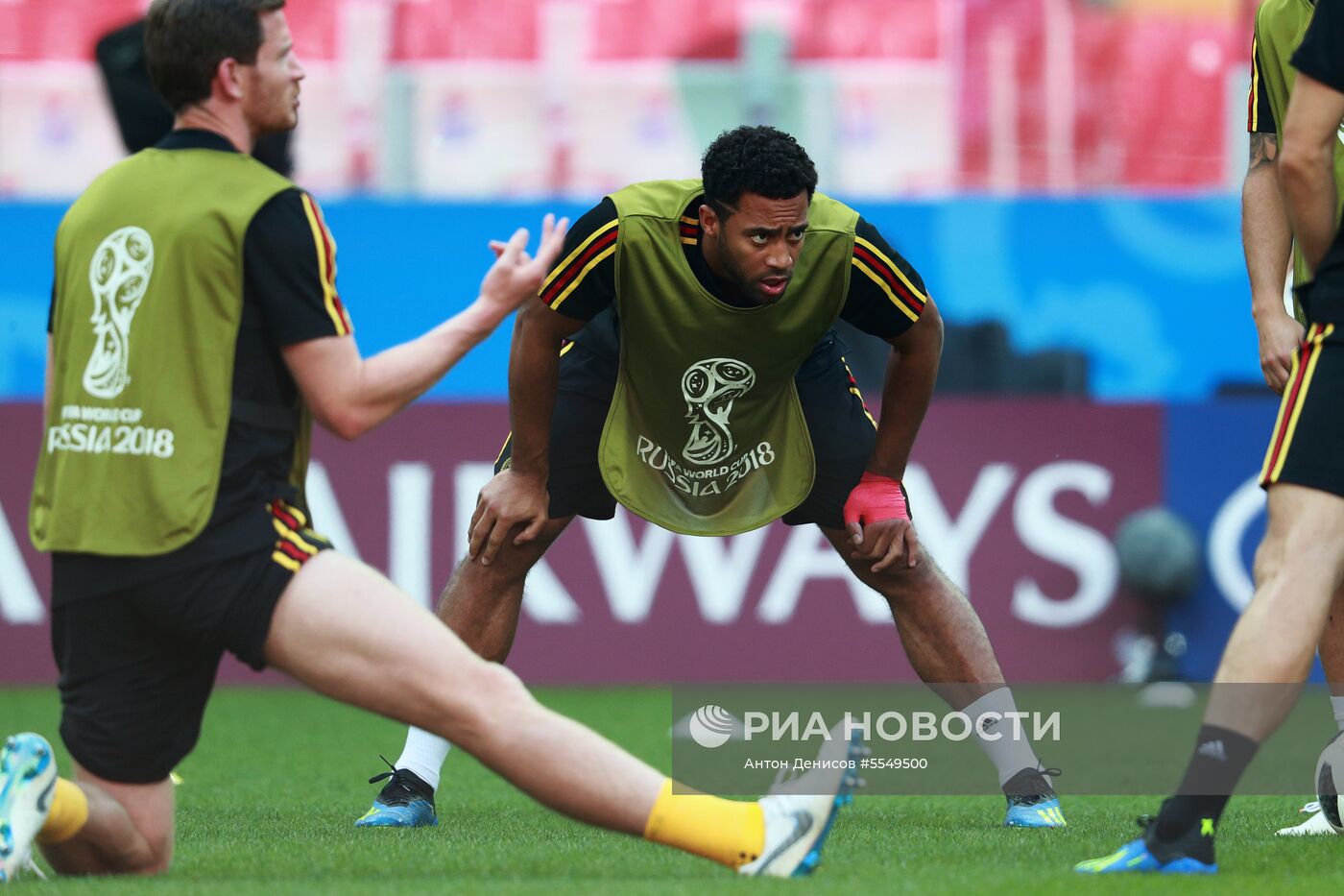 Футбол. ЧМ-2018. Тренировка сборной Бельгии