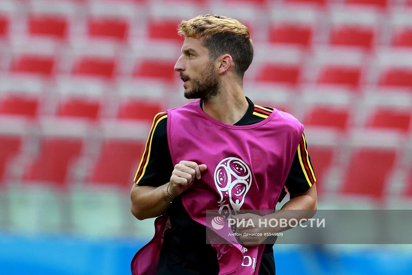 Футбол. ЧМ-2018. Тренировка сборной Бельгии