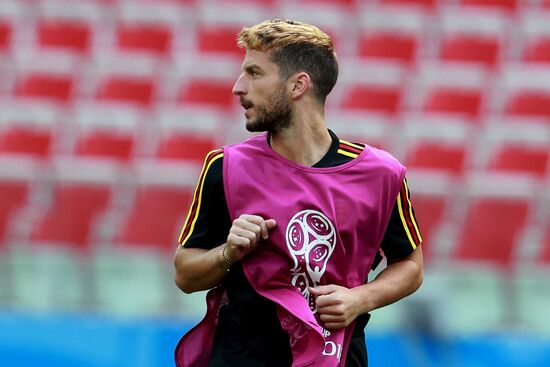 Футбол. ЧМ-2018. Тренировка сборной Бельгии