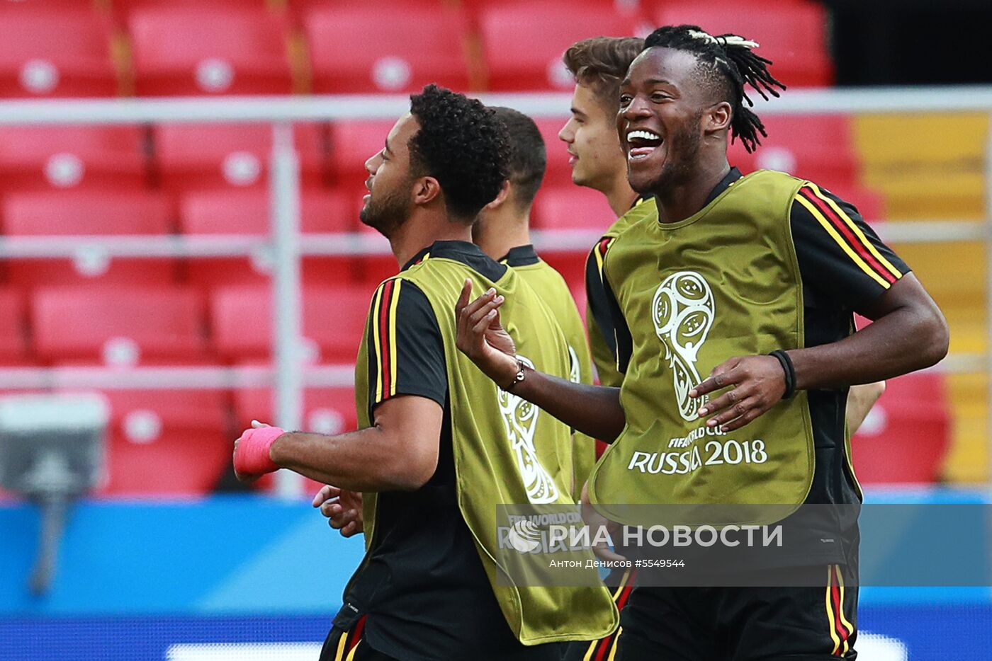 Футбол. ЧМ-2018. Тренировка сборной Бельгии