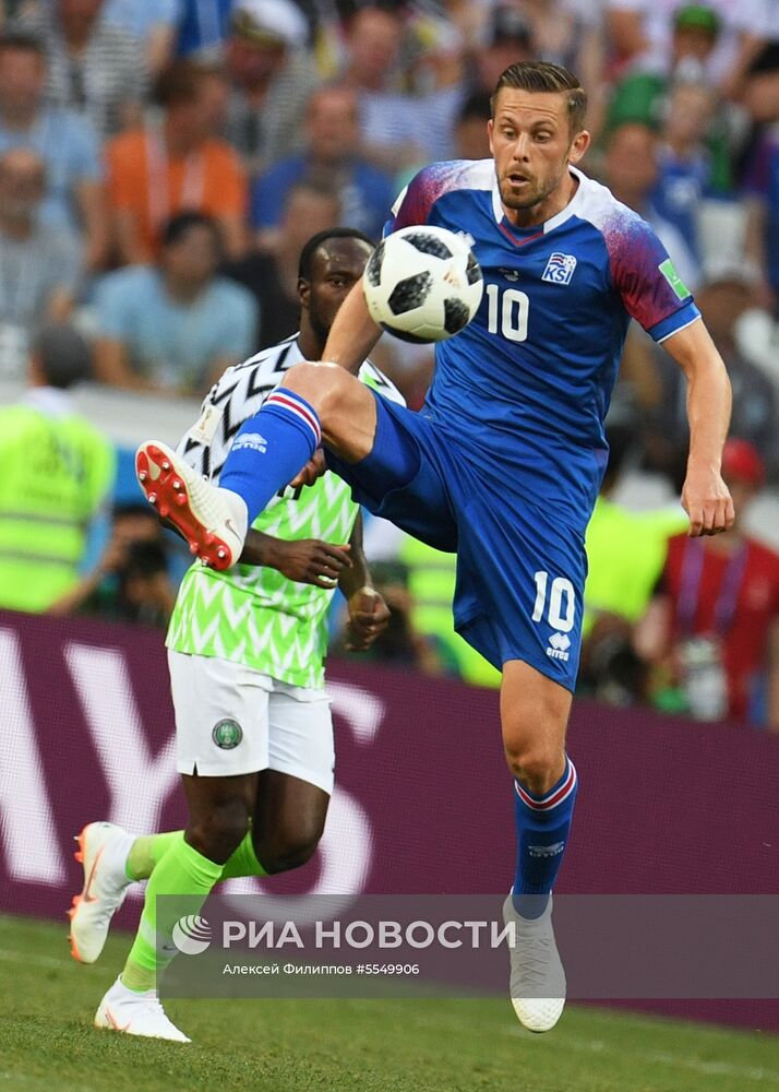 Футбол. ЧМ-2018. Матч Нигерия - Исландия