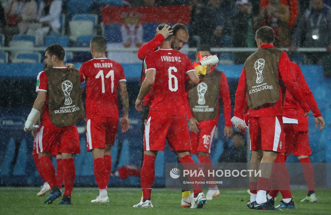 Футбол. ЧМ-2018. Матч Сербия - Швейцария