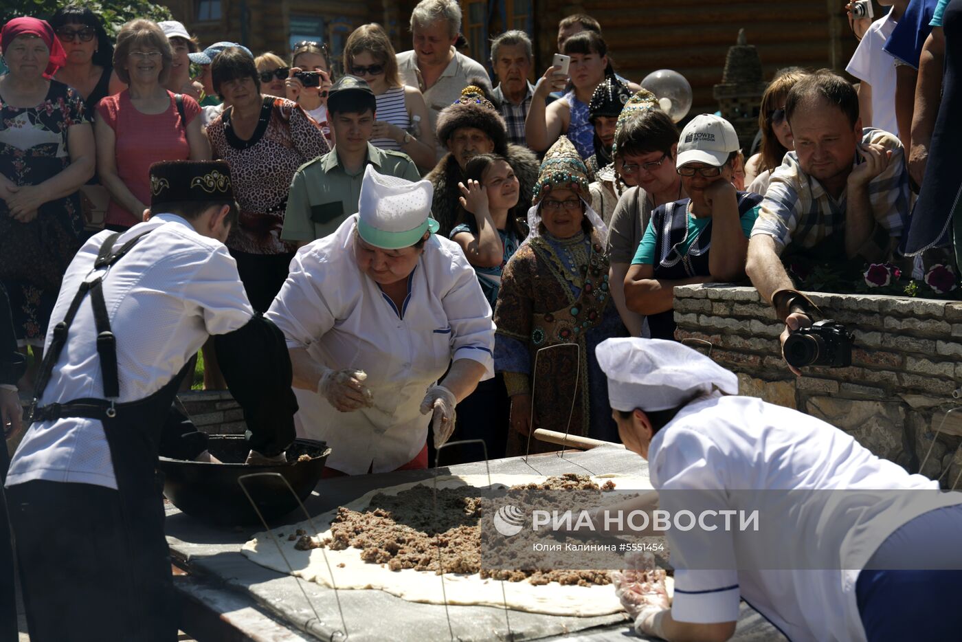 В Казани приготовили 6-килограммовый перемяч в честь ЧМ-2018
