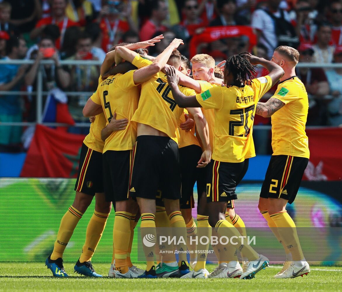 Футбол. ЧМ-2018. Матч Бельгия - Тунис