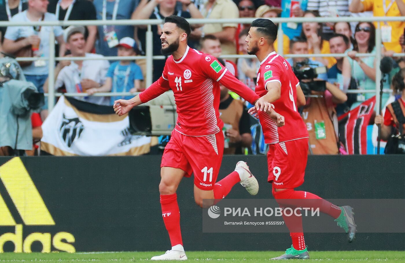Футбол. ЧМ-2018. Матч Бельгия - Тунис