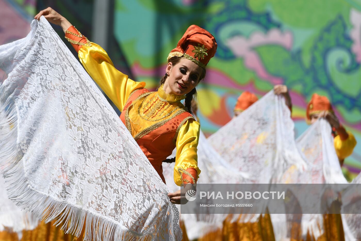 Празднование Сабантуя в Казани