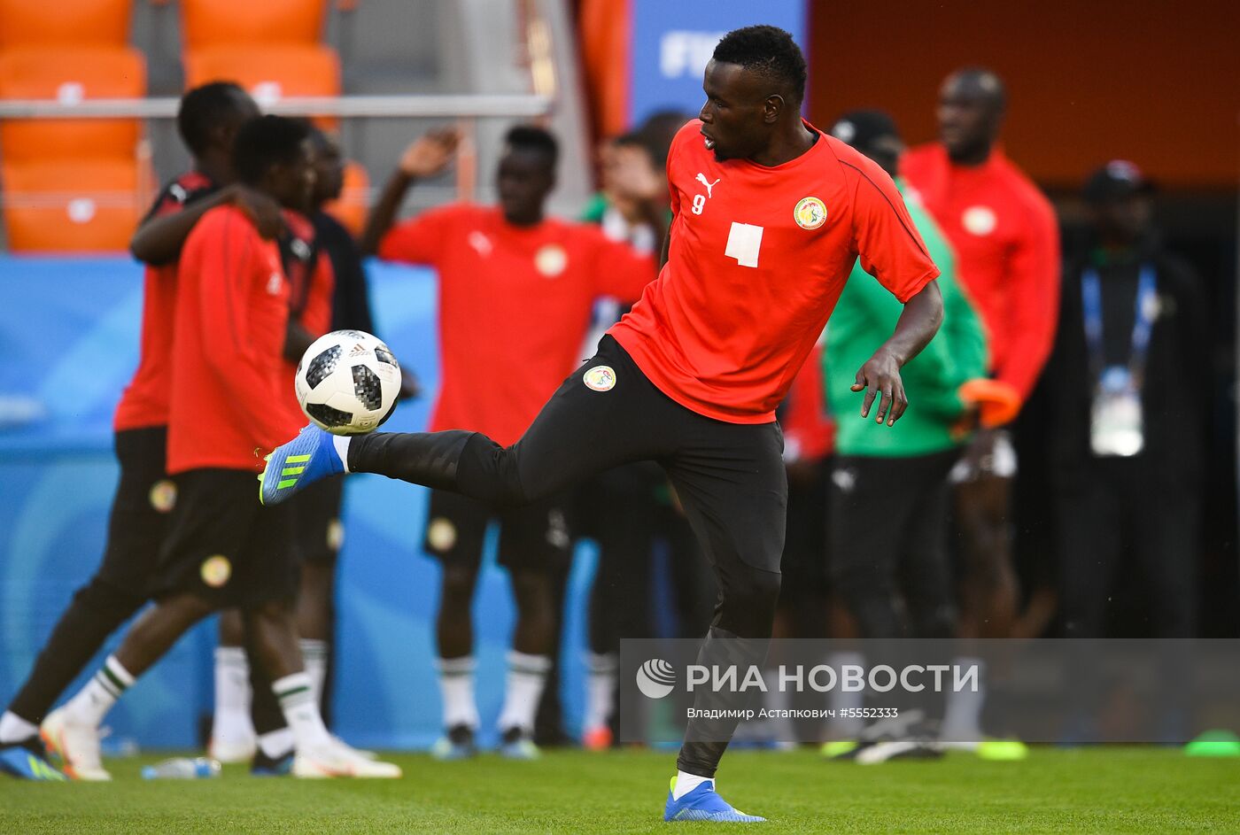 Футбол. ЧМ-2018. Тренировка сборной Сенегала
