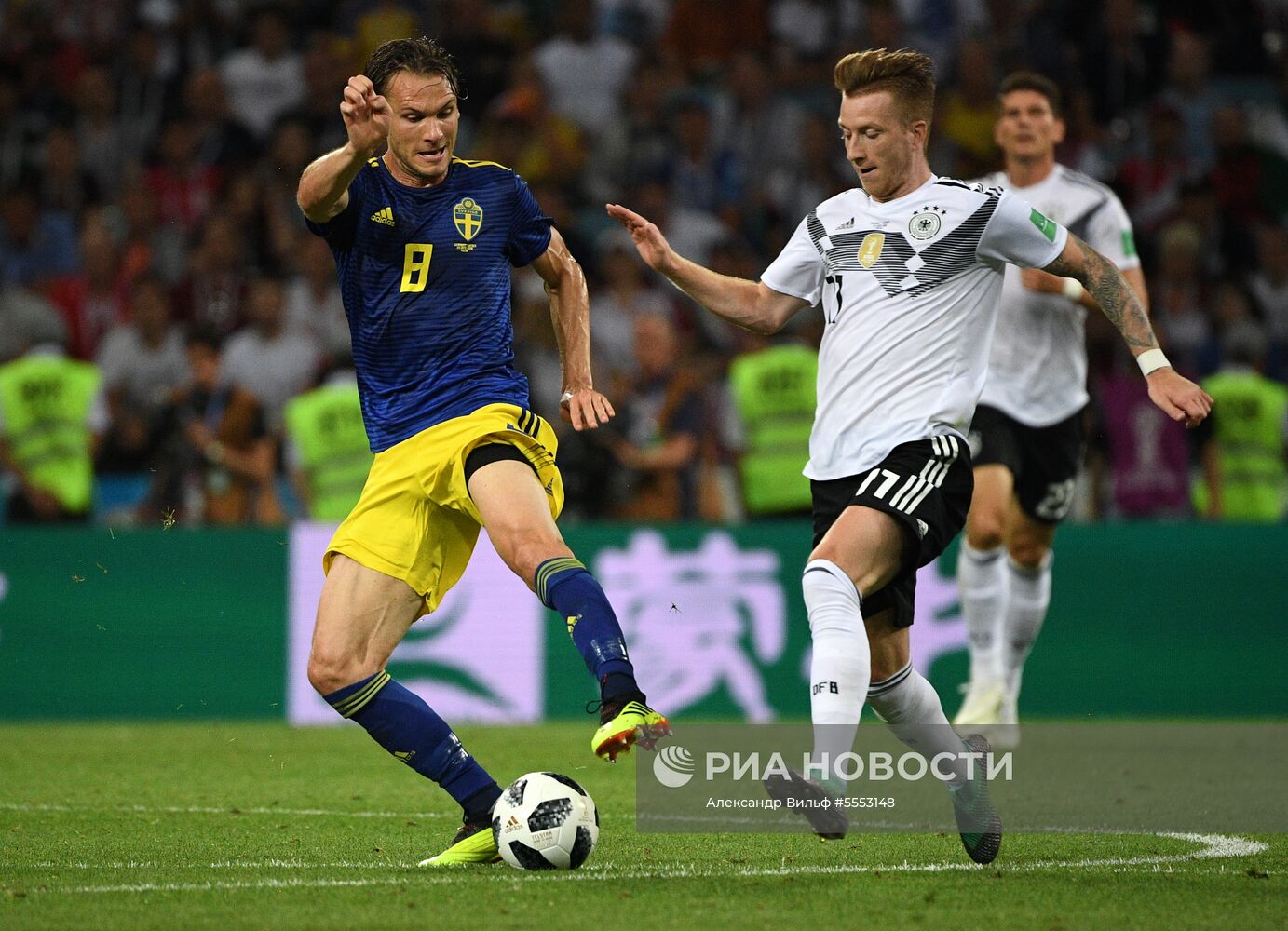 Футбол. ЧМ-2018. Матч Германия - Швеция 