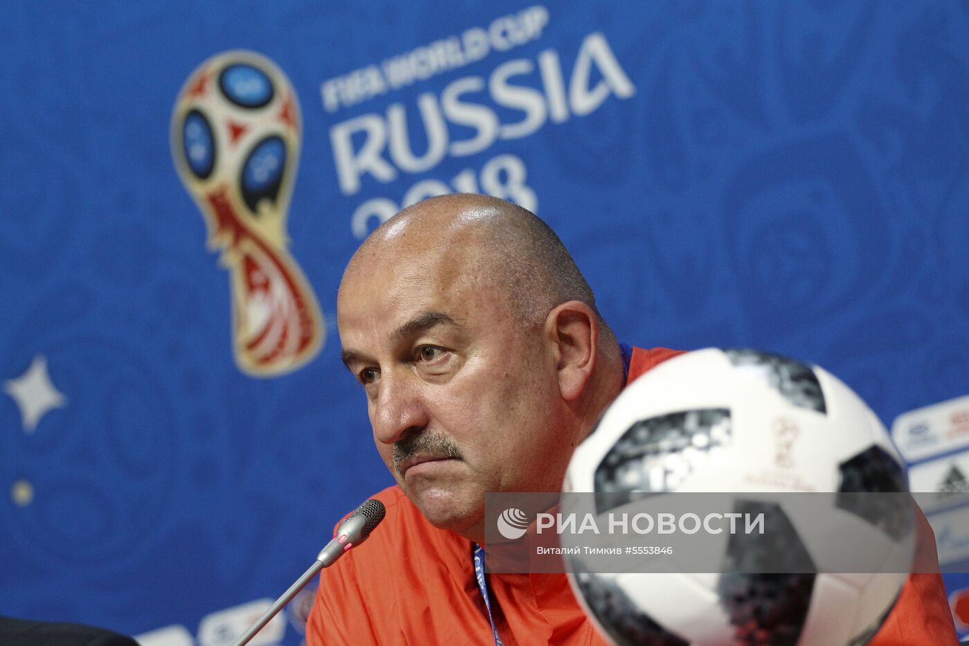 Футбол. ЧМ-2018. Тренировка сборной России