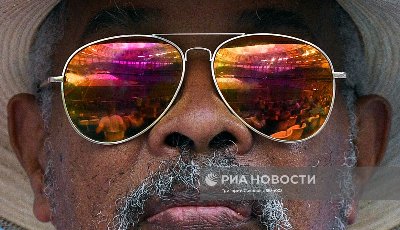 Болельщики перед матчем ЧМ-2018 по футболу между сборными Англии и Панамы