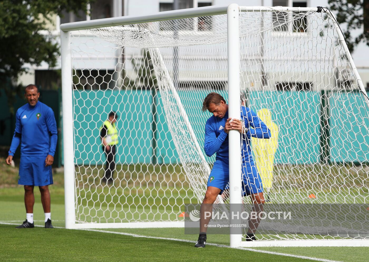 Футбол. ЧМ-2018. Тренировка сборной Марокко