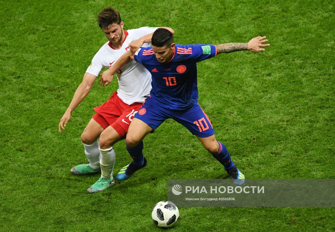 Футбол. ЧМ-2018. Матч Польша - Колумбия