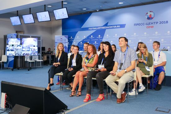 Мероприятия в городских пресс-центрах ЧМ-2018 по футболу