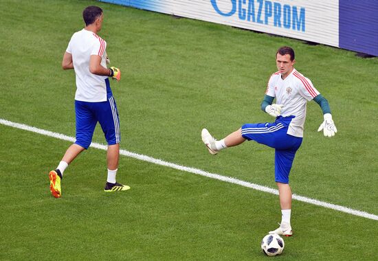 Футбол. ЧМ-2018. Матч Уругвай - Россия