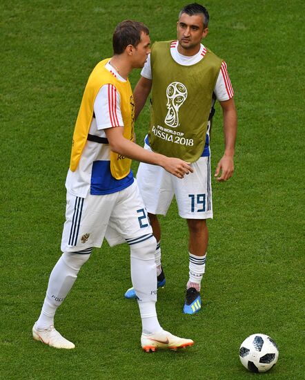 Футбол. ЧМ-2018. Матч Уругвай - Россия