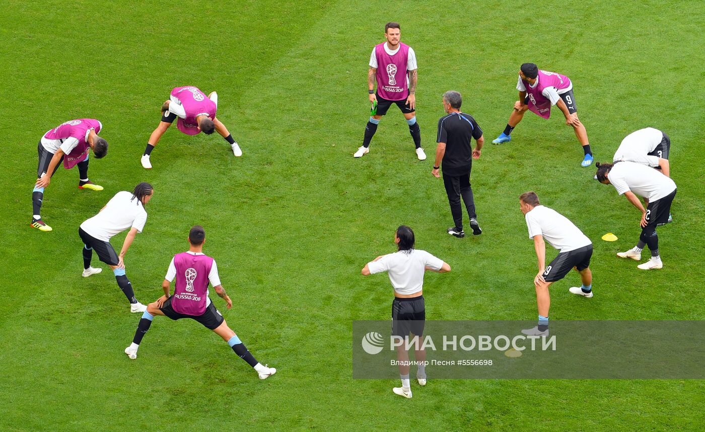 Футбол. ЧМ-2018. Матч Уругвай - Россия