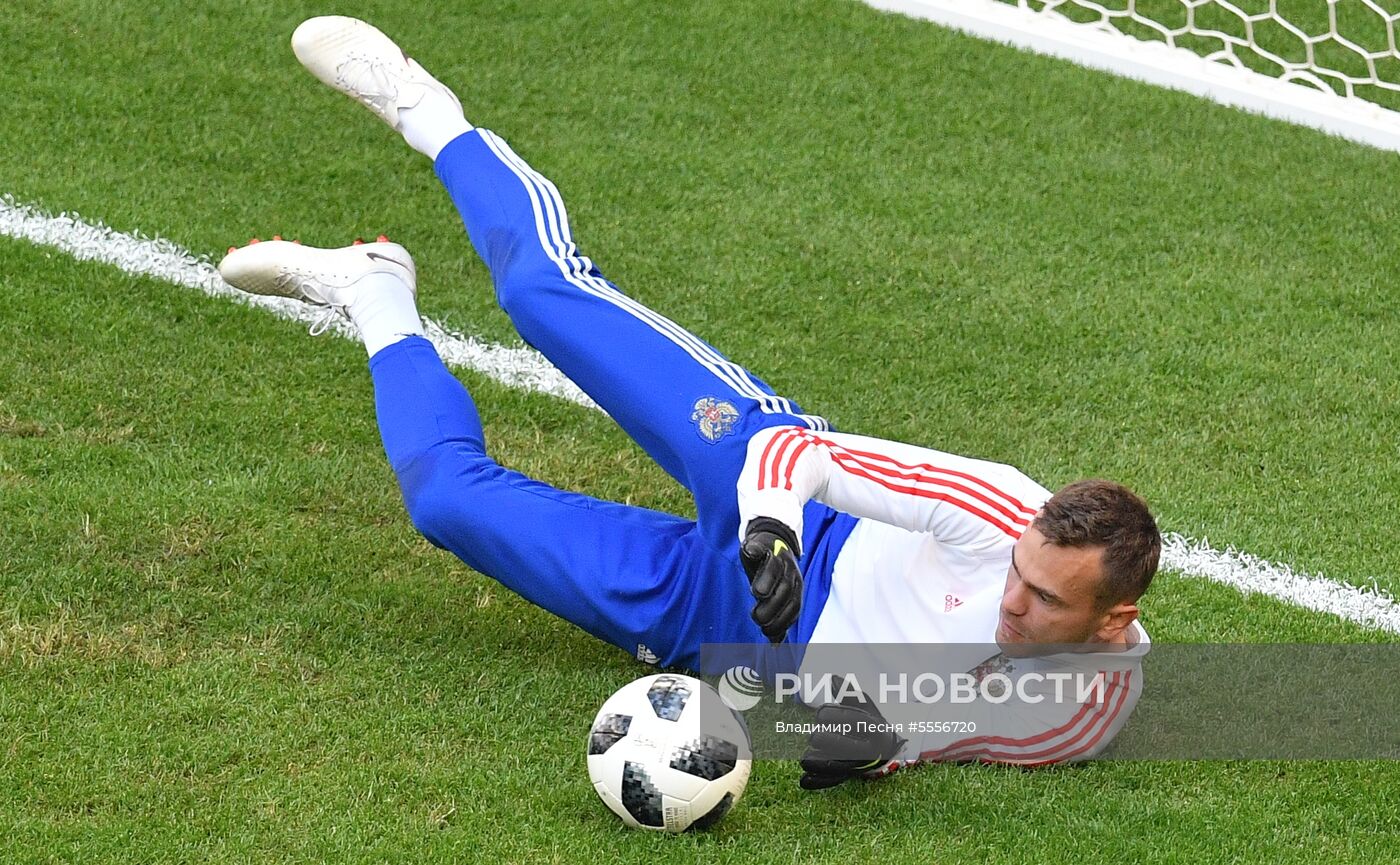 Футбол. ЧМ-2018. Матч Уругвай - Россия