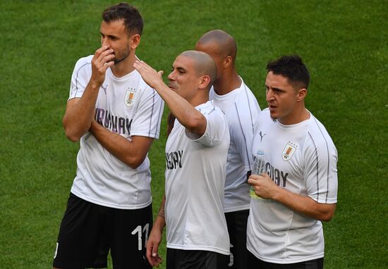 Футбол. ЧМ-2018. Матч Уругвай - Россия