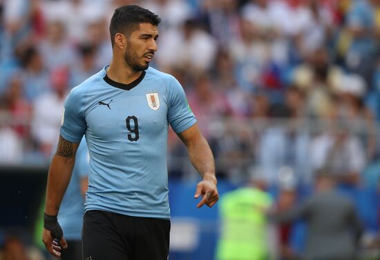 Футбол. ЧМ-2018. Матч Уругвай - Россия